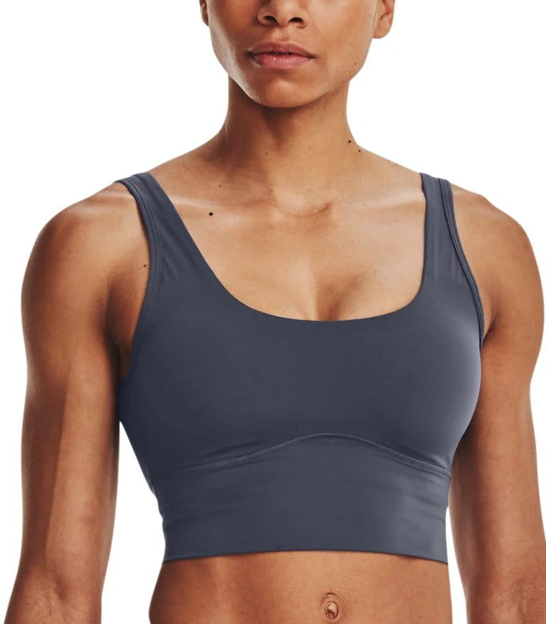 Tanktop Under Armour Meridian Fitted Crop Tank-GRY