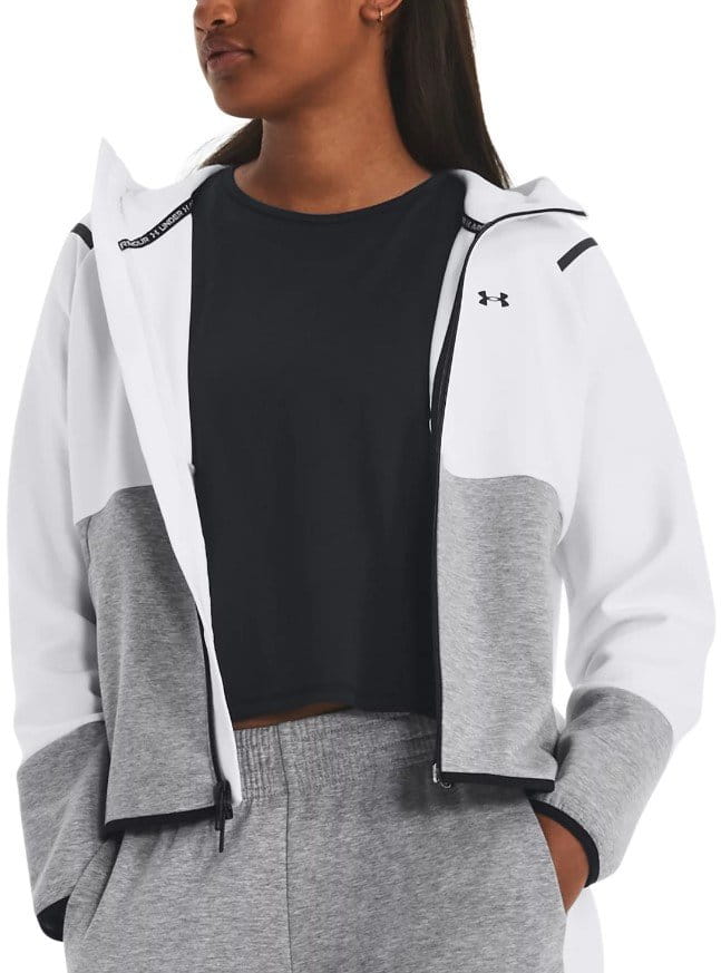 Sweatshirt met capuchon Under Armour Unstoppable Flc FZ-BLK