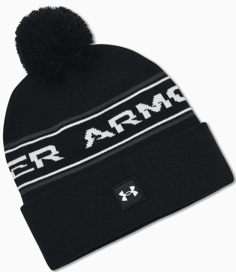 Petten en mutsen Under Armour UA Men's Halftime Pom Beanie-BLK