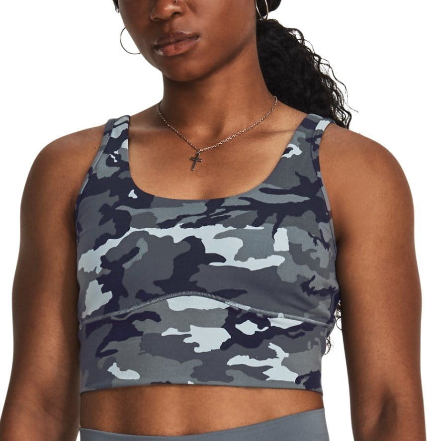 Tanktop Under Armour Meridian Fitted CropTankPrnt-BLU