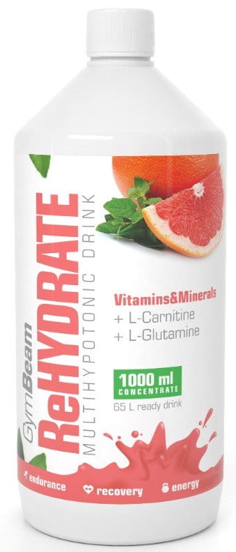 Ionische dranken GymBeam Iont drink ReHydrate - pink grapefruit