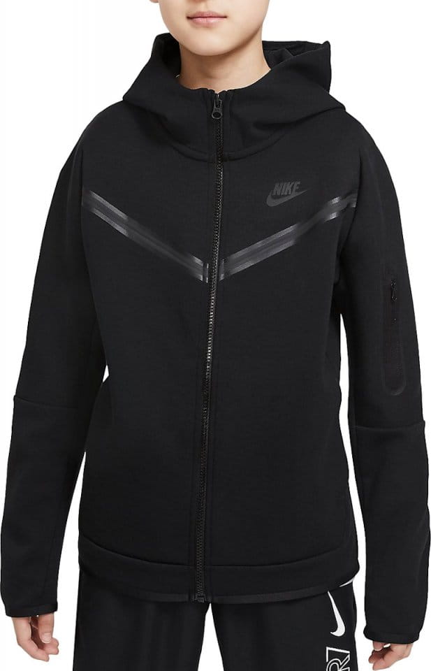 Sweatshirt met capuchon Nike Y NSW TECH FLC FZ HOODIE